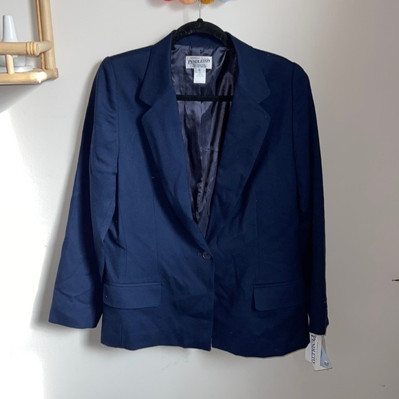 Pendleton Jackets & Blazers - *NWT Vintage Pendleton 100% Virgin Wool Blazer